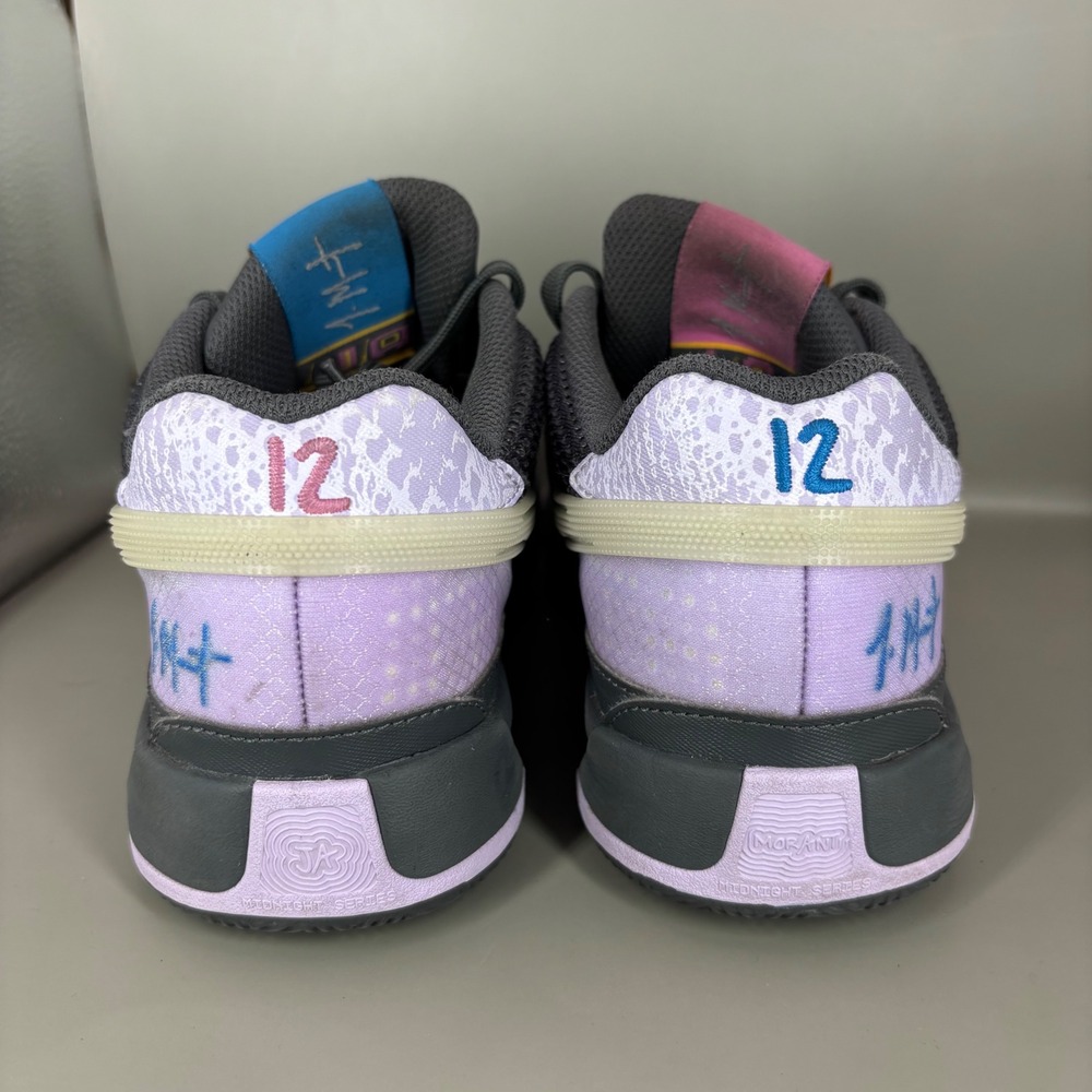 Nike Ja 1 Midnight Series Iron Grey Phantom DX2294-002 Kids 5.5Y - Picture 4 of 7